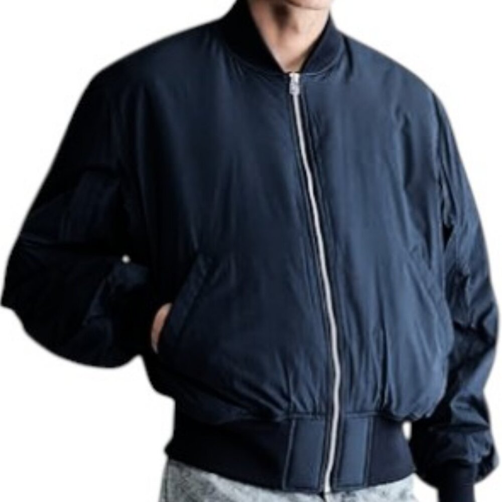 Divided H&M black bomber jacket size S